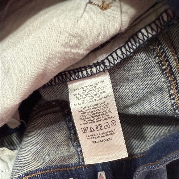 LOFT Dark Blue Women's Jeans - Picture 5 of 7